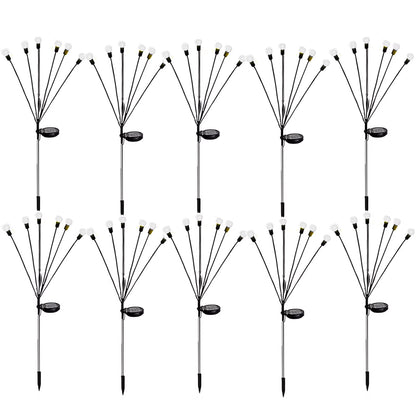 Solar Outdoor Lights Firefly Lights Courtyard Lights Villa Atmosphere Lights Garden Decoration Lights Waterproof Lawn Lights