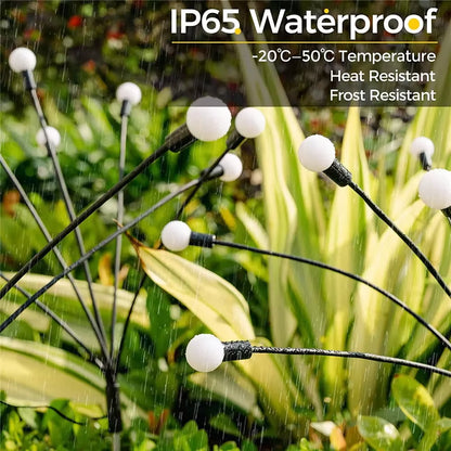 Solar Outdoor Lights Firefly Lights Courtyard Lights Villa Atmosphere Lights Garden Decoration Lights Waterproof Lawn Lights